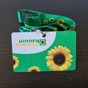 Sunflower Lanyard