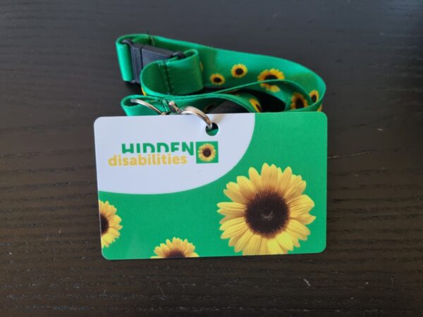 Sunflower Lanyard