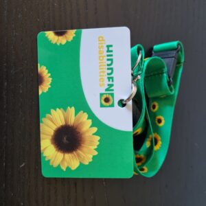 Sunflower Lanyard