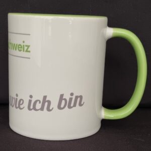 Tasse «Ich darf so sein wie ich bin»
