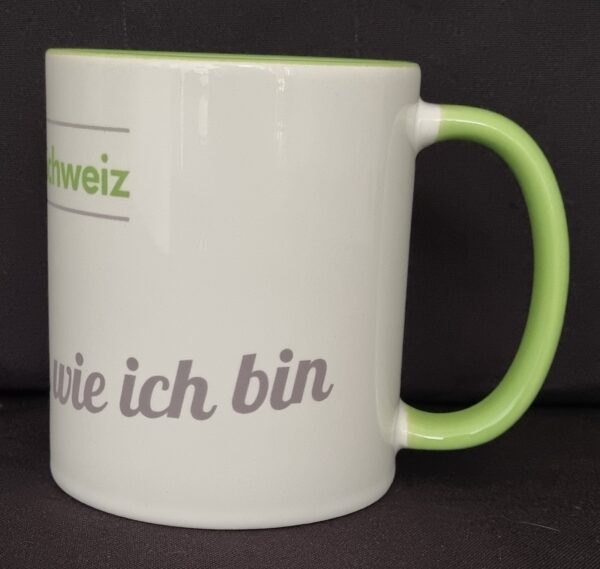 Tasse «Ich darf so sein wie ich bin»
